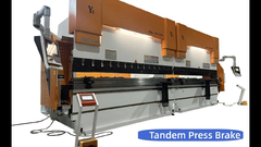 Tandempressbrem 200Ton 3200 Delem DA53T met 6 assen