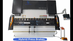 Hybride drukremmachine 130 ton/3200,Servo pomp CNC drukrem voor demo